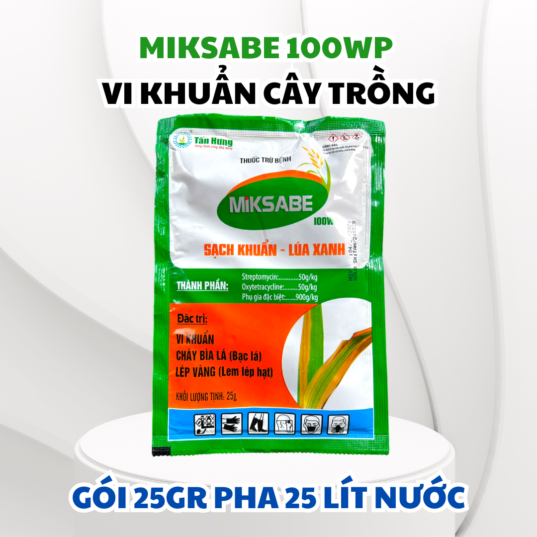 miksabe 100wp phòng ngừa bệnh do vi khuẩn