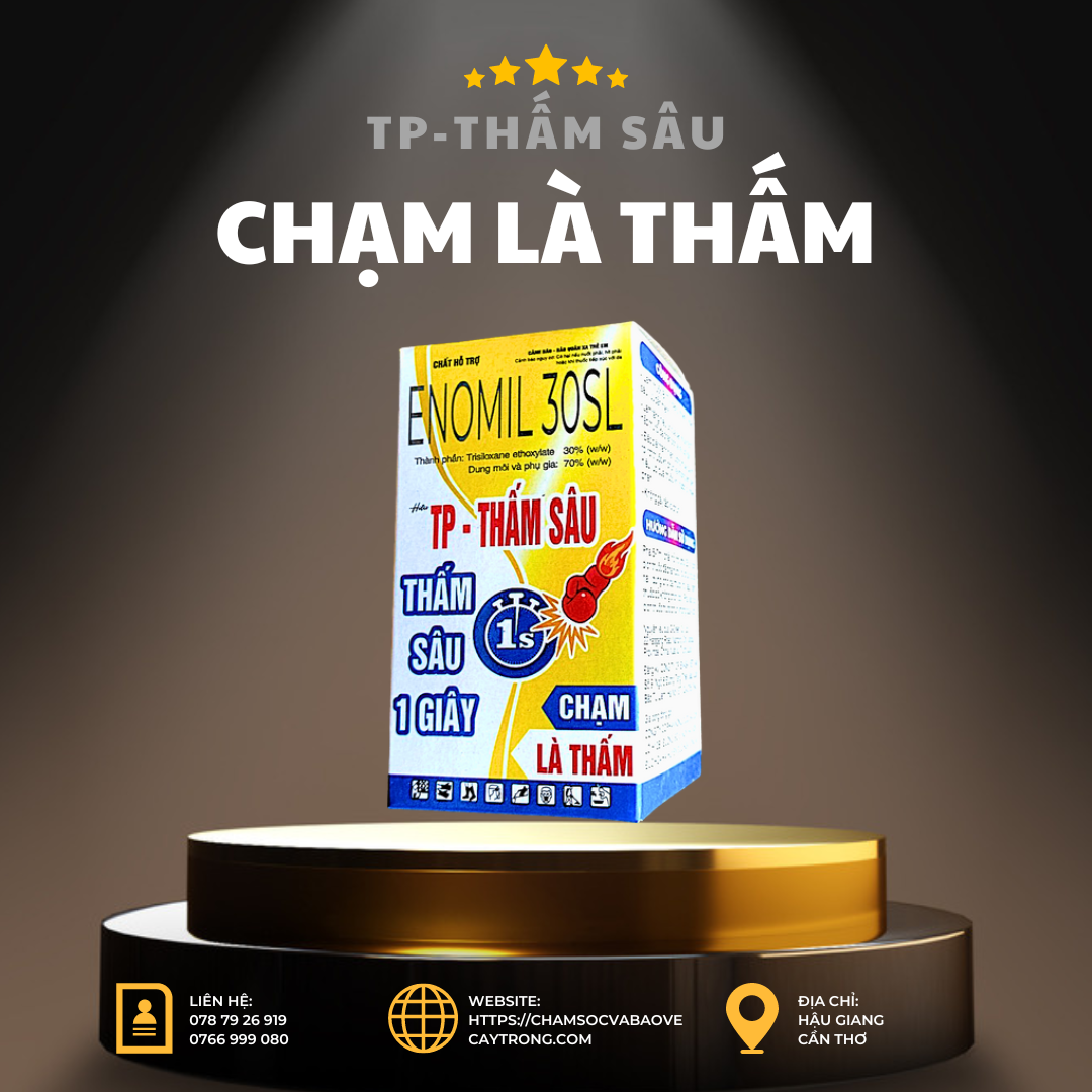 TP - THẤM SÂU, Trợ lực nông nghiệp, siêu thấm sâu 1 giây, loang trải nhanh, chống rửa trôi