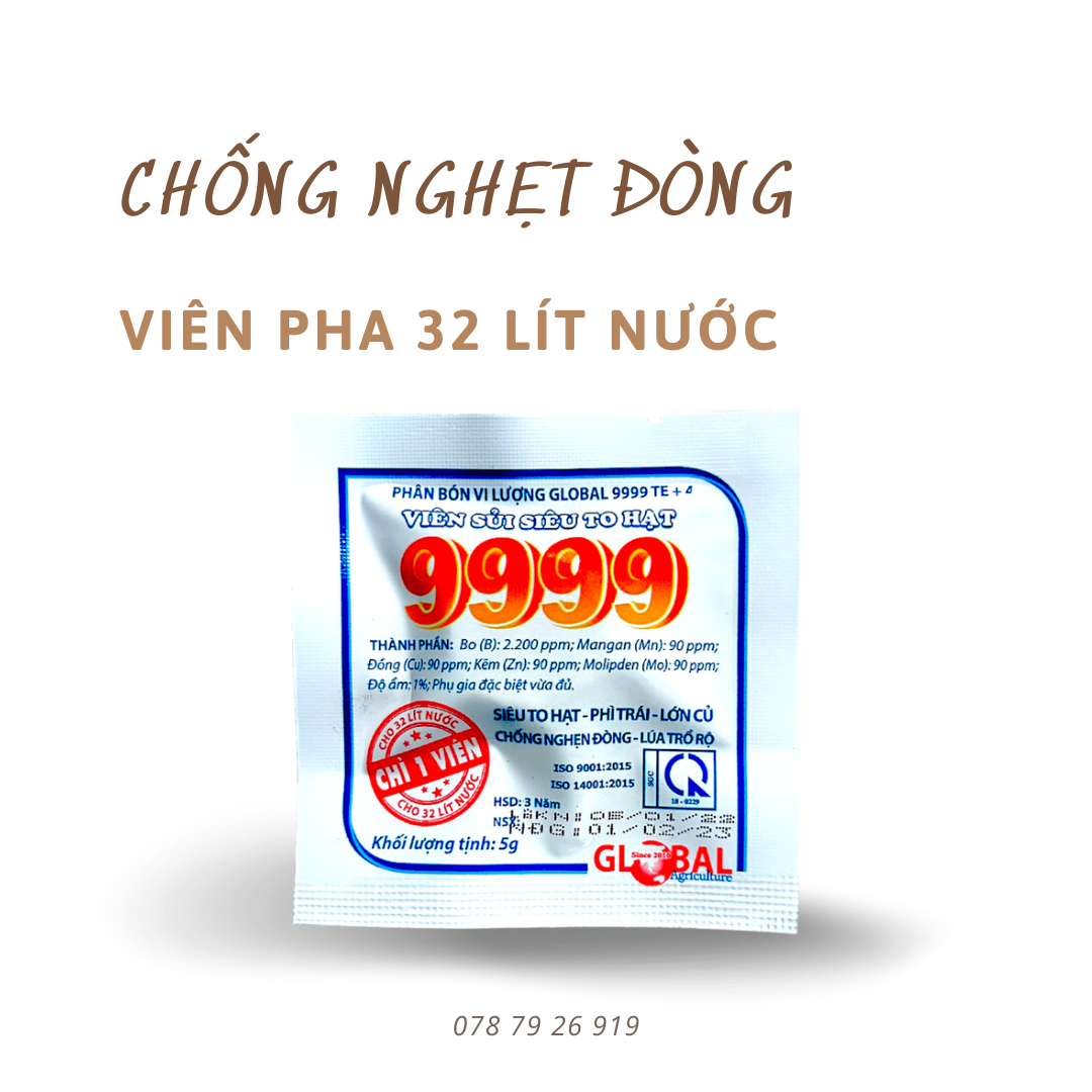 Phân Bón Lá Viên Sủi 9999 to Hạt, to Quả, Lớn Củ Viên Sủi Siêu Phì Trái