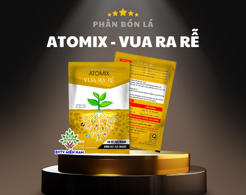 ATOMIX - Vua Ra Rễ: Giải Pháp Tối Ưu Cho Sự Phát Triển Mạnh Mẽ Của Cây Trồng