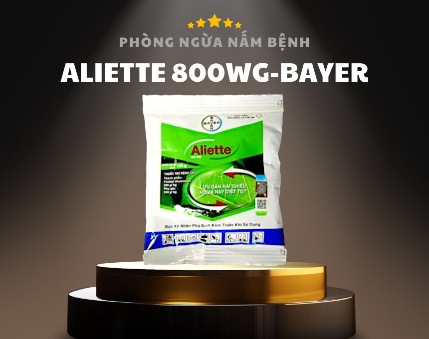 Aliette 800WG: Giải Pháp Hoàn Hảo Cho Bệnh Hại Cây Trồng