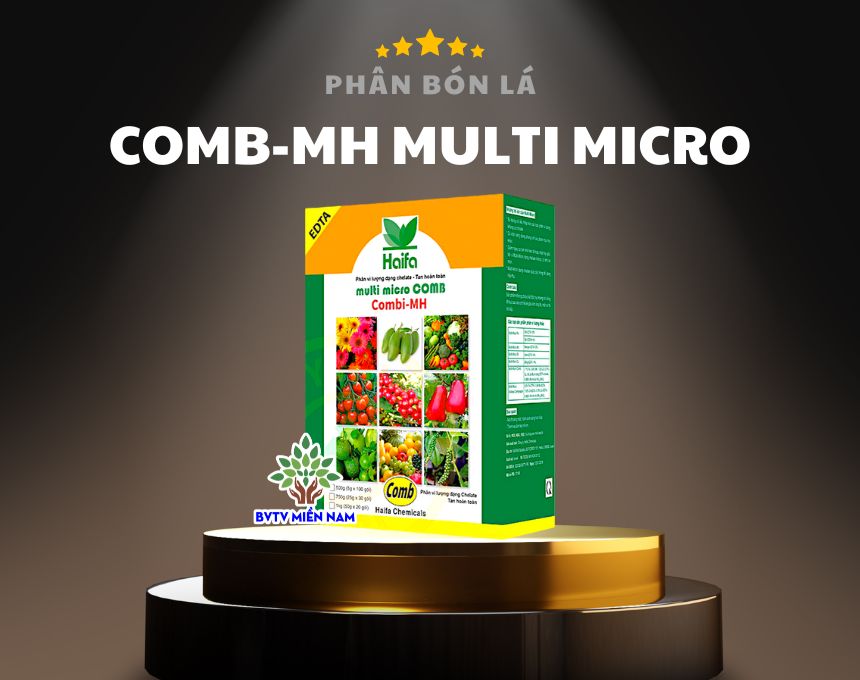 Comb-MH/ Multi-micro Comb: Giải Pháp Cung Cấp Khoáng Vi Lượng Dạng Chelate Cho Cây Trồng