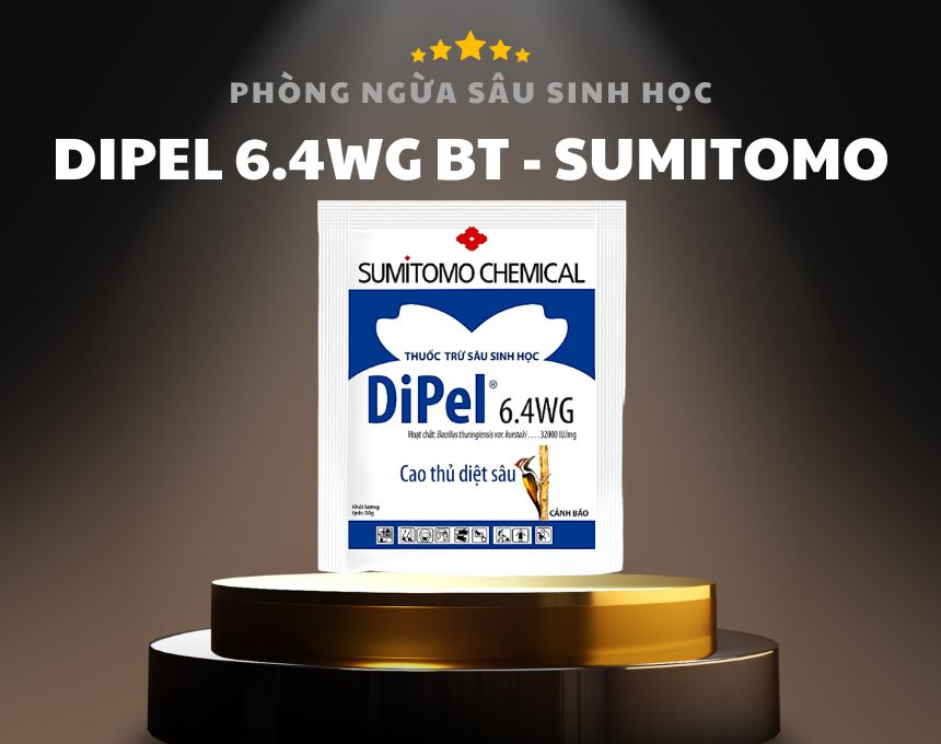 DIPEL 6.4WG Bt Thuốc Trừ Sâu Sinh Học Sumitomo