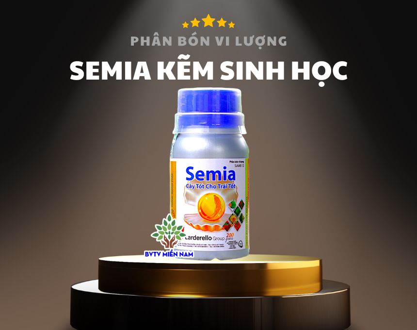 Phân Bón Vi Lượng Semia 100ml Kẽm Sinh Học Nhân Sâm