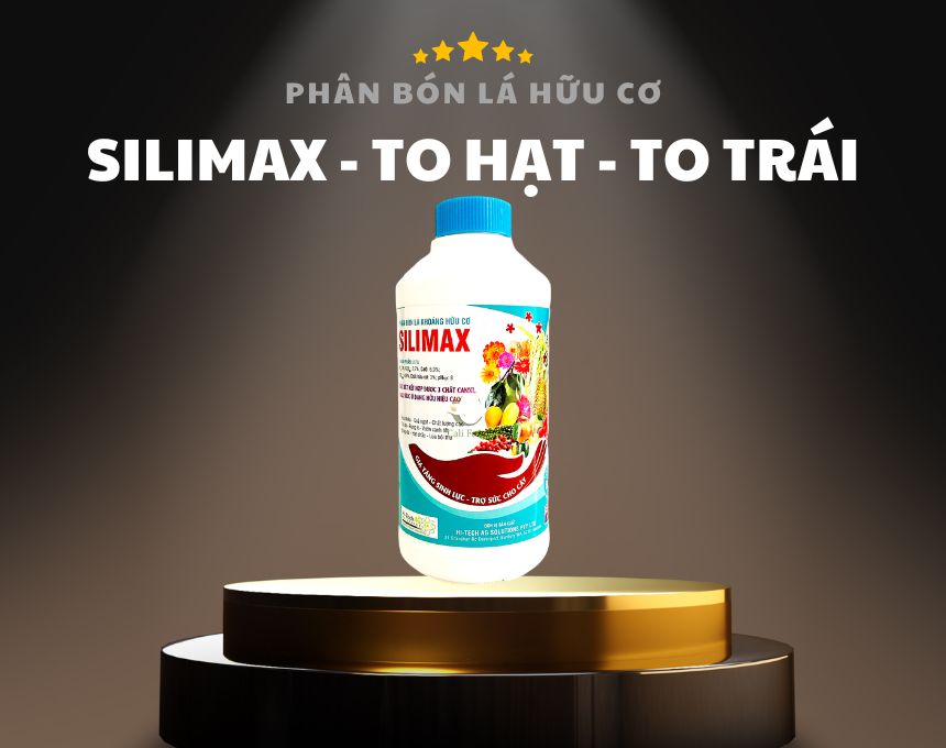 Phân Bón Lá Silimax Lộc Trời - Dưỡng Cứng Cây Lúa - To Hạt Lúa - Chắc Hạt Lúa