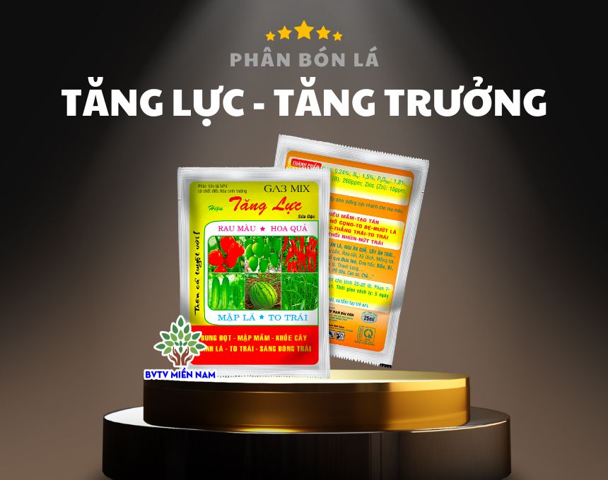 TĂNG LỰC: Sức Mạnh Tạo Ra Sự Phát Triển Khỏe Mạnh Cho Cây Trồng