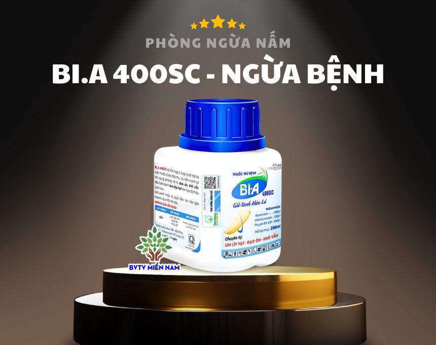 Thuốc Trừ Bệnh BI.A 400SC: Giữ Xanh Màu Lá, Bảo Vệ Cây Trồng