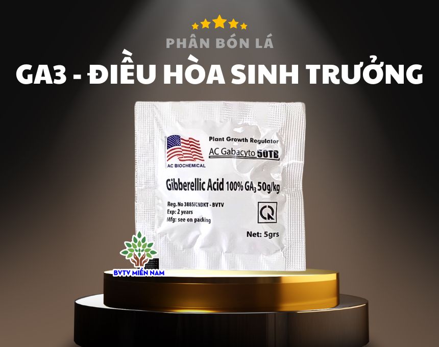 GA3 Viên Sủi 5gr: Giải Pháp Kích Thích Sinh Trưởng Hiệu Quả Cho Cây Trồng