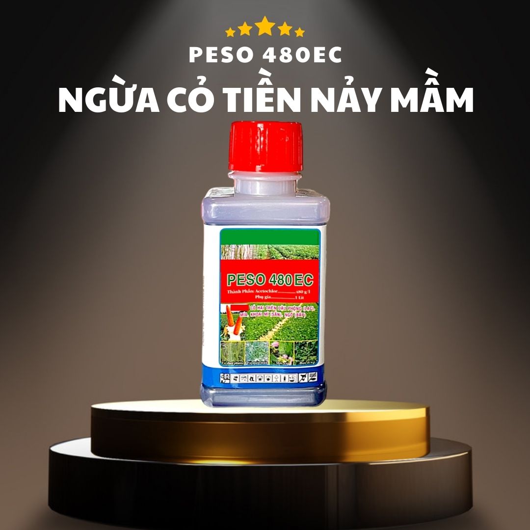 Peso 480EC, Thuốc Ép Hạt Cỏ, Trừ Cỏ Tiền Nảy Mầm