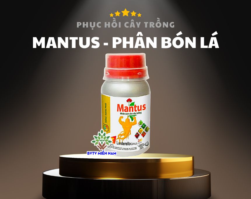 Phân Bón Sinh Học Cao Cấp Mantus 100ml – Sản Phẩm Của Tập Đoàn SCL Italia