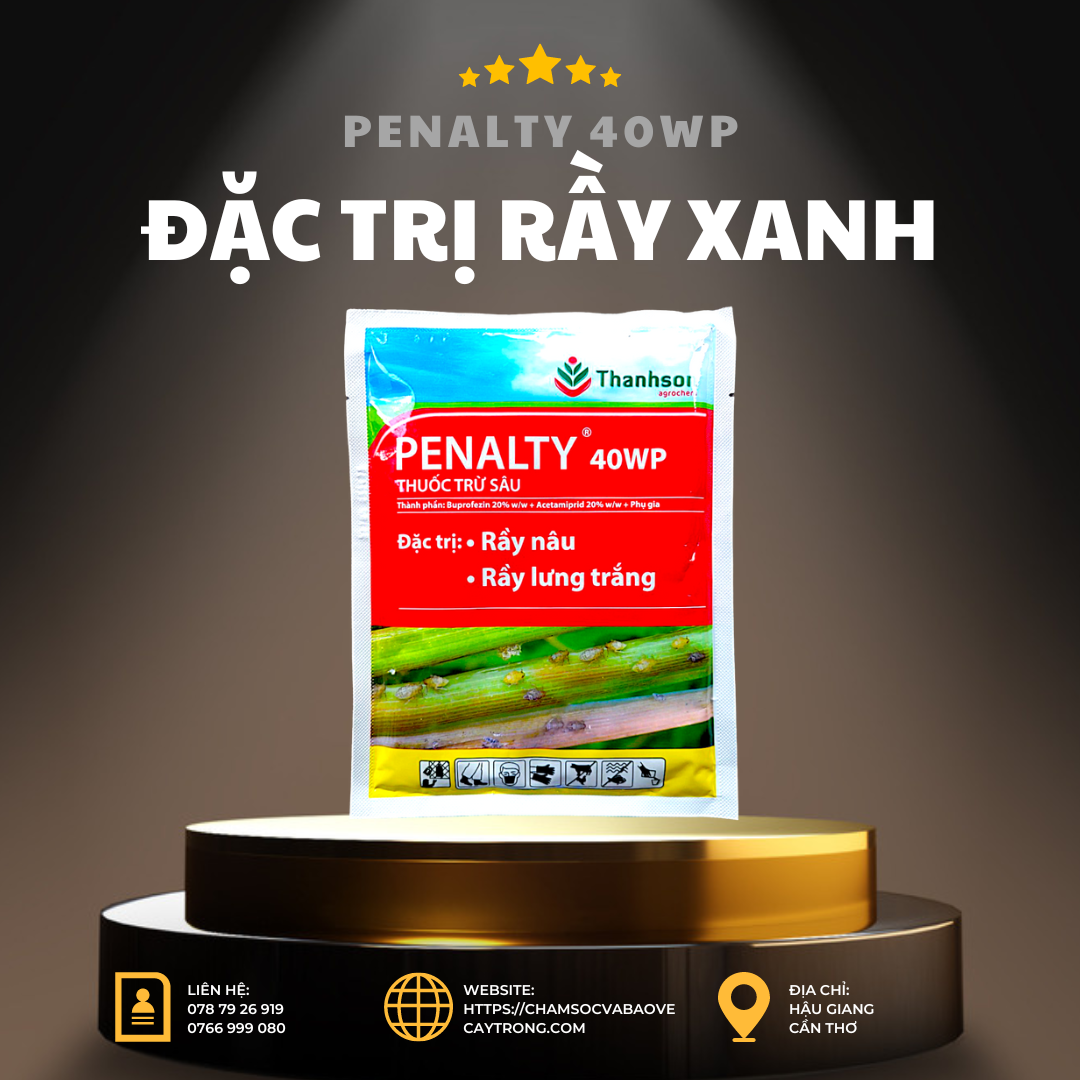 PENALTY 40WP - Đặc Trị Rầy Nâu, Rầy Phấn Trắng, Rầy Xanh, Rầy Nhảy, Bọ Trĩ