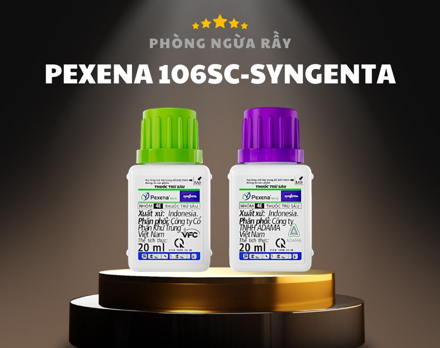 Pexena 106SC, Đặc Trị Rầy Xanh, Rầy Nâu, Rầy Phấn Trắng, Rầy Nhảy